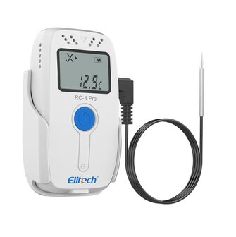 Elitech RC-4Pro-HC temperatuur- en luchtvochtigheid datalogger met externe sensor