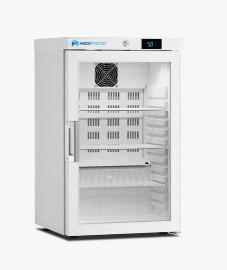 Medifridge MF60L-GD 2.0 Glasdeur Medicijnkoelkast DIN58345