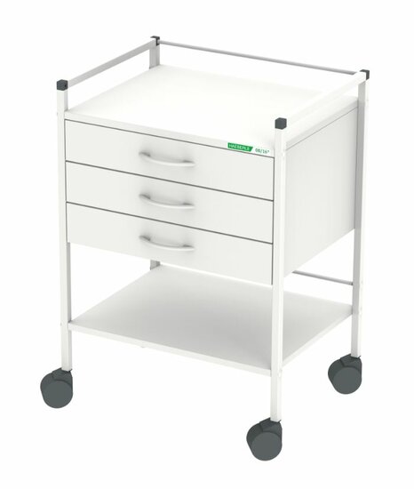 Haeberle 08-16 trolley met 3 lades 