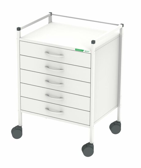 Haeberle 08-16 trolley met 5 lades 