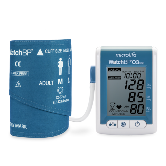 Microlife WatchBP 03 AFIB 24-uurs bloeddrukmeter